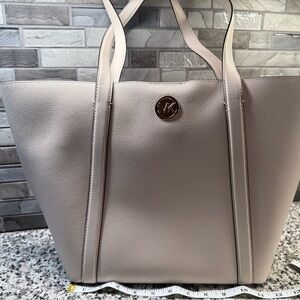 Michael Kors Light Beige Tote Bag